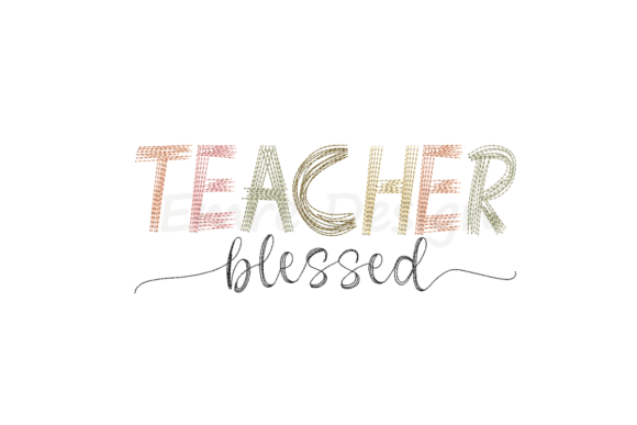 Blessed Teacher Embroidery Design Review
