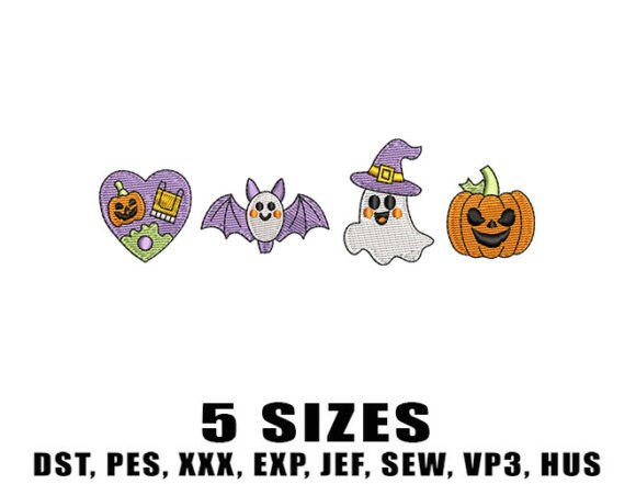 Cute Purple Witch Embroidery Design Review