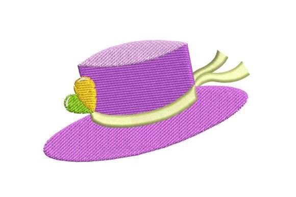 Festive Purple Sun Hat Embroidery Review