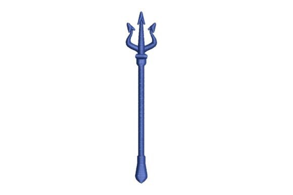Nautical Trident Embroidery Design Review