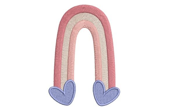 Pastel Rainbow Arch with Heart Ends Review