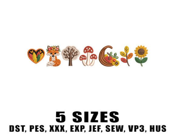 Review: Aesthetic Autumn Embroidery Design for Boutiques