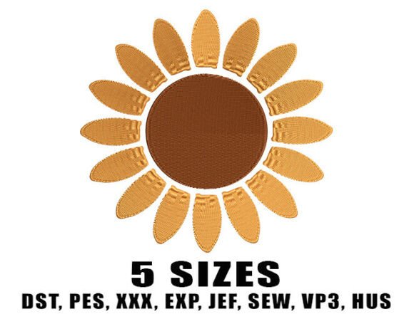 Review: Autumn Sunflower Embroidery Design for Business