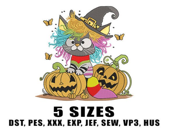 Review: Cute Fluffy Cat Embroidery Designs