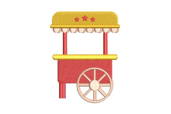 Review: Festive Carnival Cart Embroidery Design