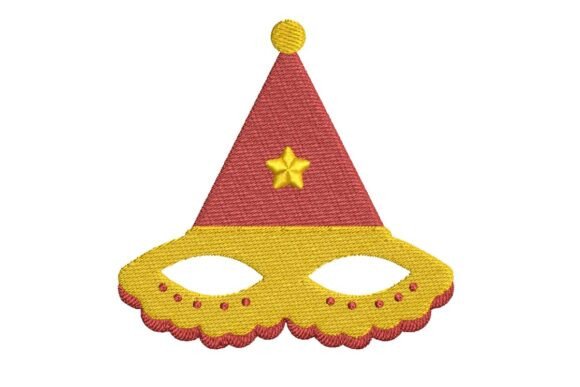 Review: Festive Star Party Hat Mask Design