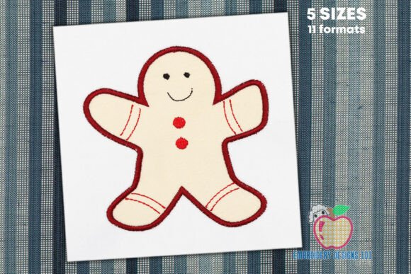 Review: Gingerbread Man Applique Embroidery