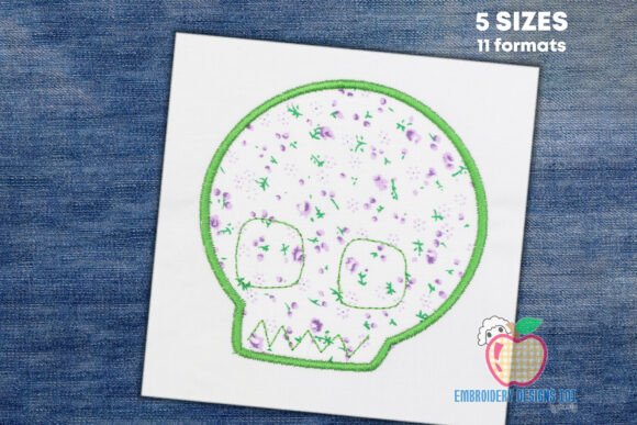 Review: Green Skull Applique for Boutique Apparel