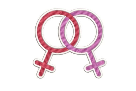 Review: Interlocking Female Symbols Embroidery Design