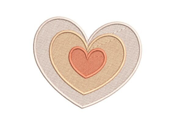 Review: Layered Heart Embroidery Design
