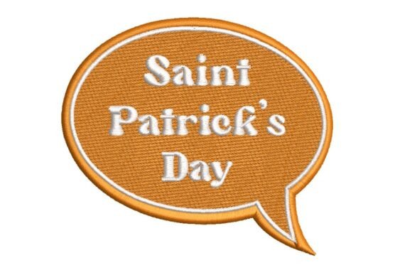 Review: Saint Patrick's Day Speech Bubble Design