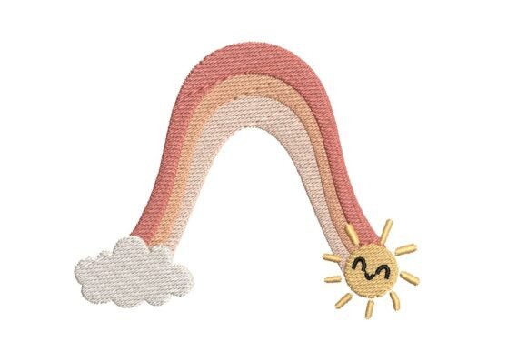 Review: Smiling Sun & Pastel Rainbow Design