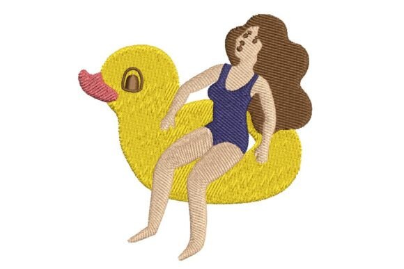 Review: Summer Girl Duck Floatie Design