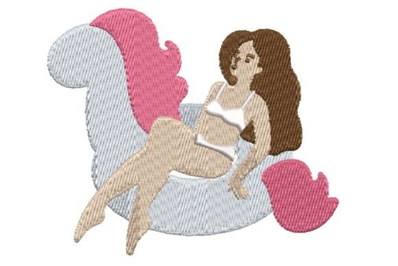 Review: Summer Girl on Unicorn Floatie Design