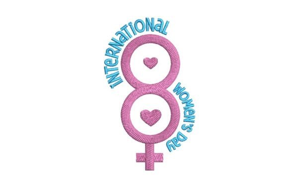 Review: Women's Day 8 Symbol Embroidery Design